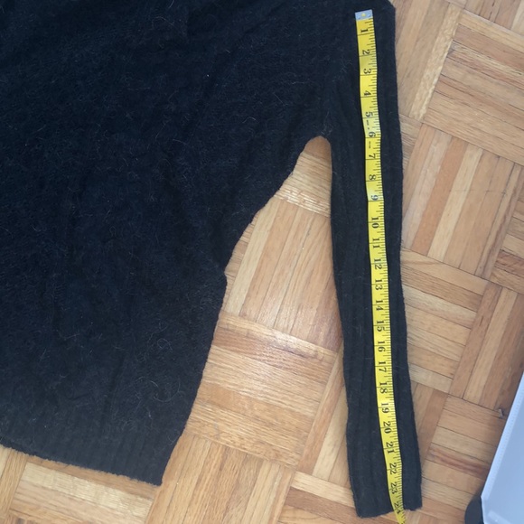 BCBGMAXAZRIA hooded charcoal grey sweater. Size s - Picture 5 of 6